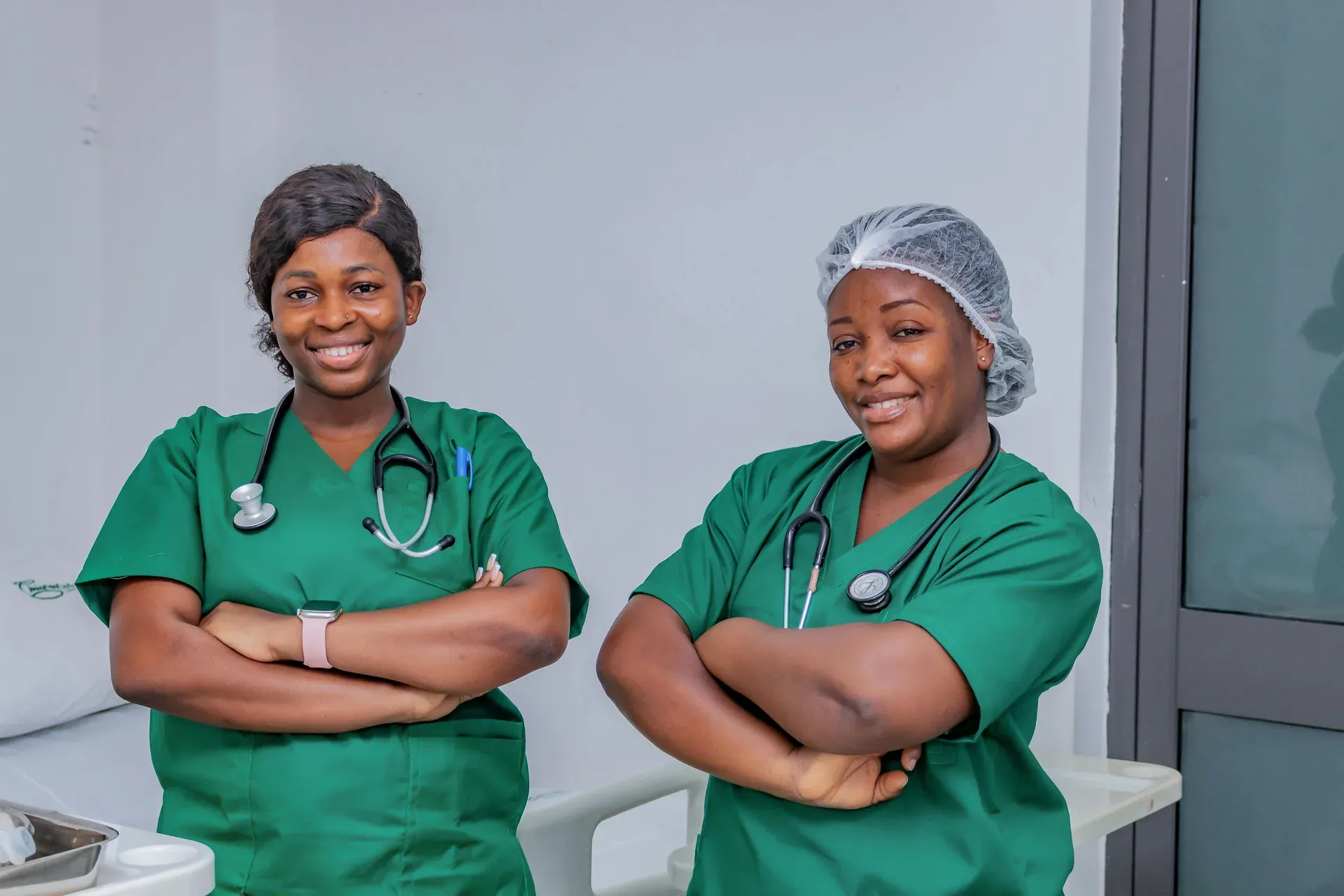 Nurses at Ubuntu Medical Center